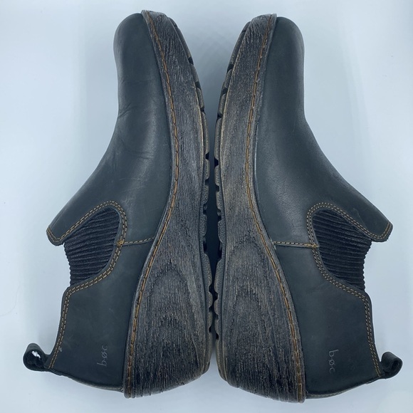 B.o.c. Born Concept Stefana Black Leather Slip-on Women Size 8.5 - Picture 16 of 16